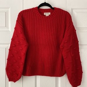 Gorgeous Red Knit Wester by Jessica Simpson